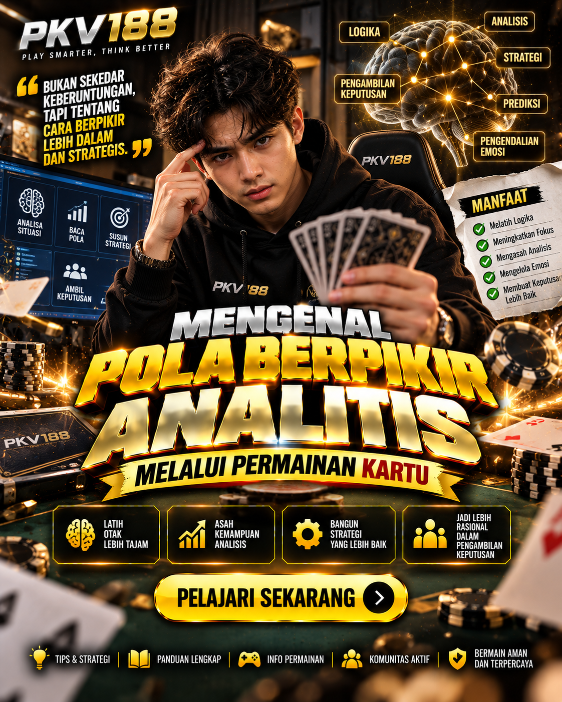 Mengenal Pola Berpikir Analitis Melalui Permainan Kartu